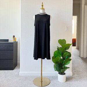 Black Embellished Tahari Dress